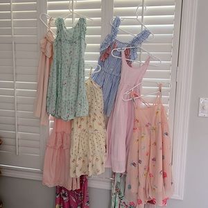 Girls 5-6 years summer dress bundle